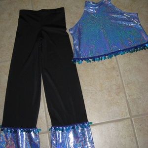 GIRL'S JAZZ DANCE COSTUME SIZE XL